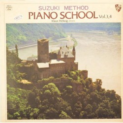 Пластинка Klaus Helwig (piano) Suzuki method. Piano school. Vol. 3,4